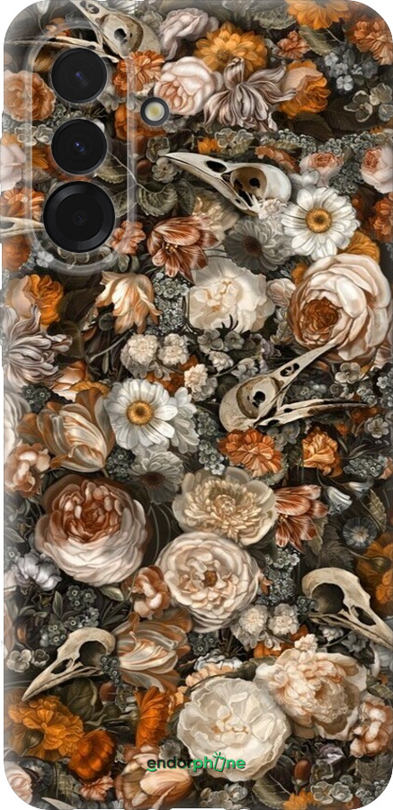 Силиконовый чехол В стиле барокко-мрачный для Samsung Galaxy A36 - 6404u-3836 изображение 