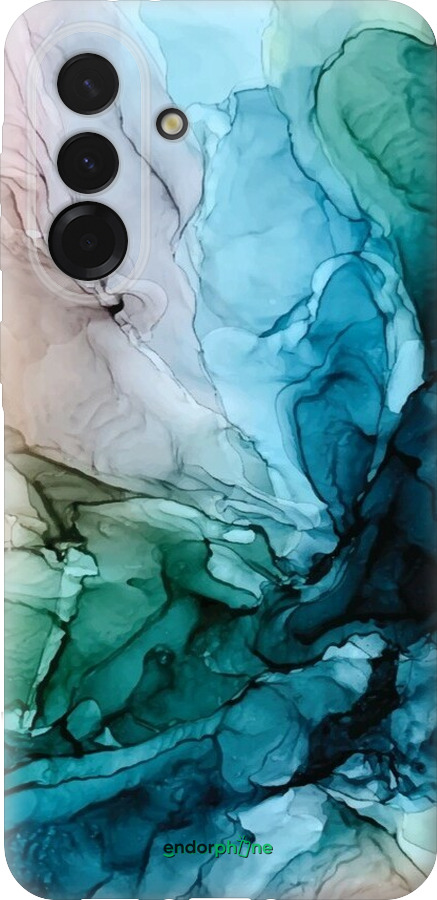 Силиконовый чехол С красочной абстрактной картиной Соленые берега для Samsung Galaxy A36 - 6405u-3836 изображение 