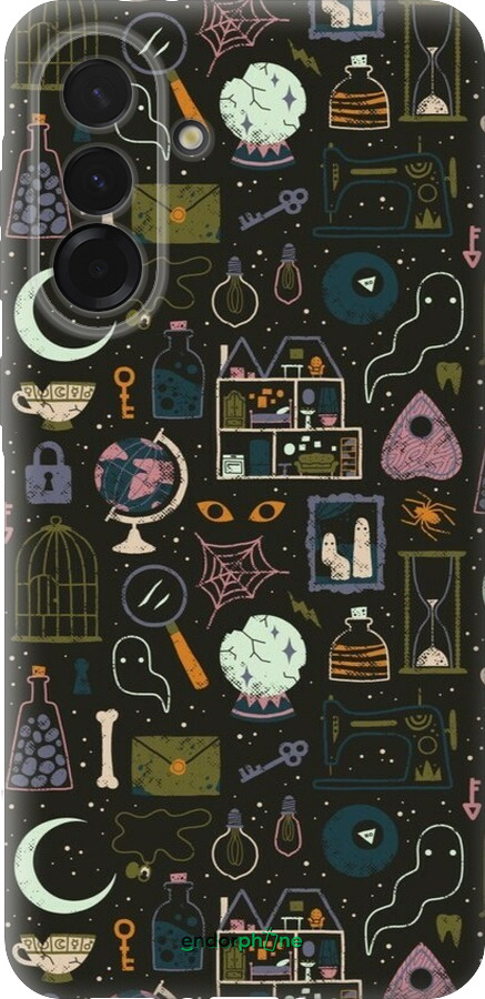 Силиконовый чехол Колдовской принт для Samsung Galaxy A36 - 6425u-3836 изображение 