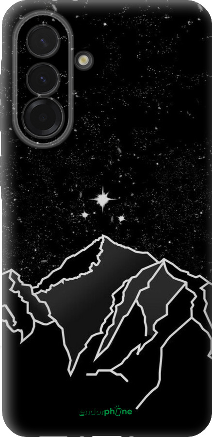 Силиконовый чехол Минималистический горный пейзаж для Samsung Galaxy A36 - 6438u-3836 изображение 