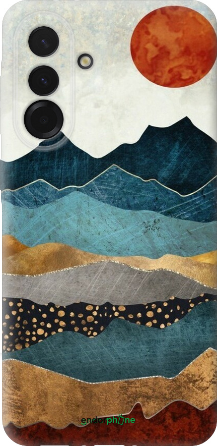 Силіконовий чехол захід сонця для Samsung Galaxy A36 - 6475u-3836 изображение 