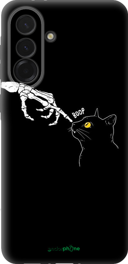 Силиконовый чехол Кошка для Samsung Galaxy A36 - 6505u-3836 изображение 