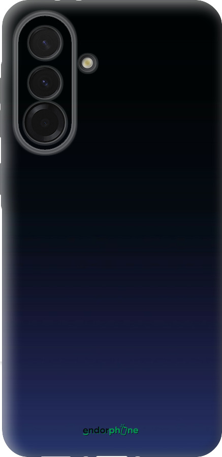 Силіконовий чехол Градієнт у темно-синьому стилі для Samsung Galaxy A36 - 6542u-3836 изображение 