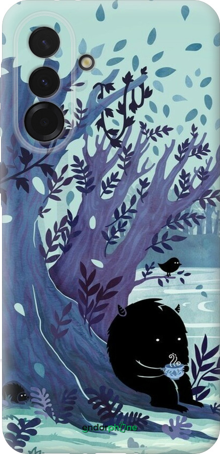 Силиконовый чехол Арт принт Тихое место чая для Samsung Galaxy A36 - 6544u-3836 изображение 