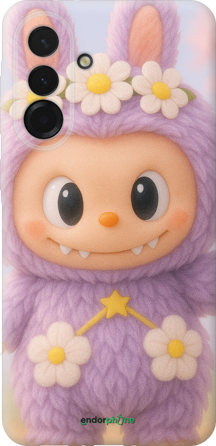 Силіконовий чехол Лабубу 1 для Samsung Galaxy A36 - 6709u-3836 изображение 