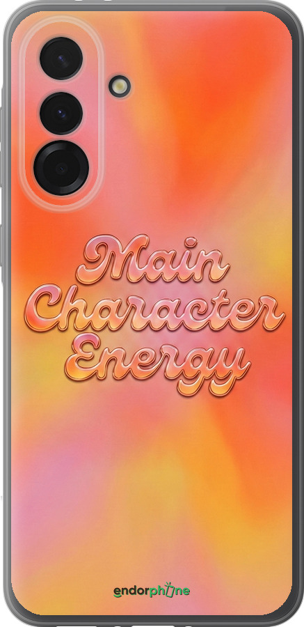 Силиконовый чехол Aura Gradient Main Character Energy Aesthetic Y2K для Samsung Galaxy A36 - 6783u-3836 изображение 