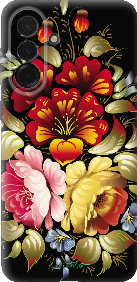 Силиконовый чехол Хохлома 6 для Samsung Galaxy A36 - 829u-3836 изображение 