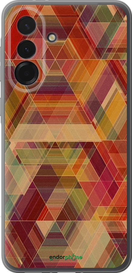 Силиконовый чехол Геометрический узор для Samsung Galaxy A36 - 904u-3836 изображение 