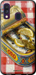 TPU чехол Vintage Sardine Tin Phone для Samsung Galaxy A40 2019 A405F - 6772b-1672 изображение 