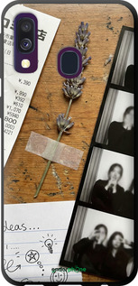 TPU чехол Aesthetic Scrapbook Collage для Samsung Galaxy A40 2019 A405F - 6773b-1672 изображение 