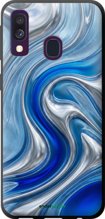 TPU чехол Liquid Chrome для Samsung Galaxy A40 2019 A405F - 6781b-1672 изображение 