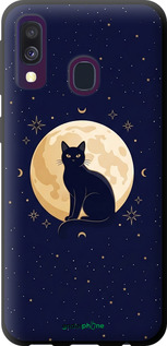 TPU чехол Cute Cat Celestial/Witchy для Samsung Galaxy A40 2019 A405F - 6787b-1672 изображение 