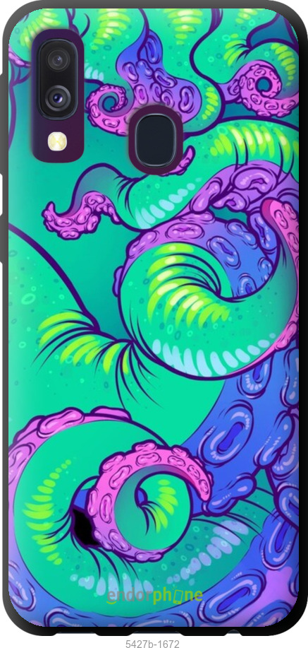 TPU чехол № 5427 для Samsung Galaxy A40 2019 A405F - 5427b-1672 изображение 