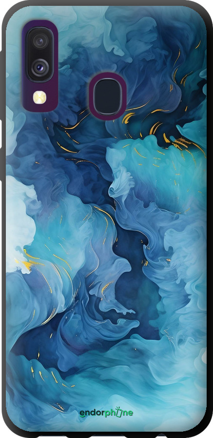 TPU чехол Акварель для Samsung Galaxy A40 2019 A405F - 6320b-1672 изображение 