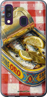 2D пластиковий чехол Vintage Sardine Tin Phone для Samsung Galaxy A40 2019 A405F - 6772t-1672 изображение 