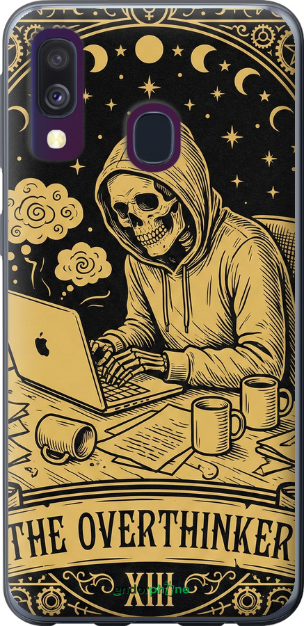 2D пластиковий чехол The Overthinker для Samsung Galaxy A40 2019 A405F - 6774t-1672 изображение 