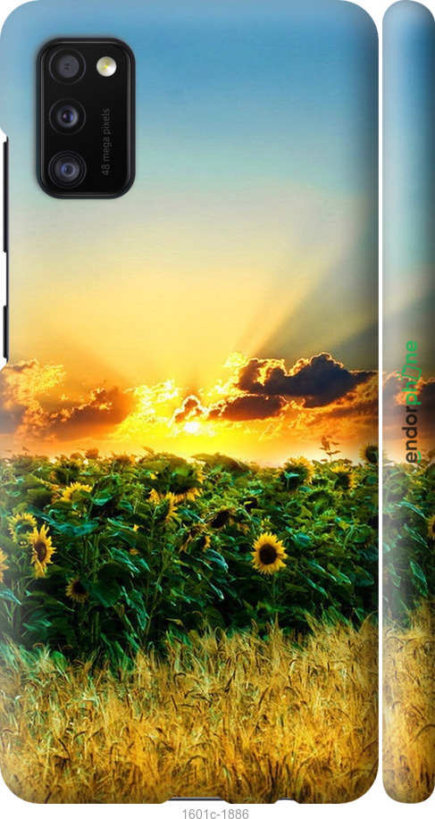 

3D пластиковий матовий чохол "Україна" для Samsung Galaxy A41 A415F