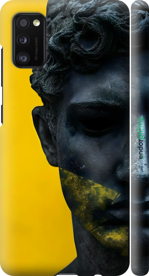3D пластиковый матовый чехол Статуя арт для Samsung Galaxy A41 A415F - 6330m-1886 изображение 