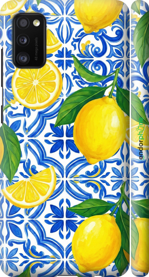 3D пластиковый матовый чехол Grocery Girl Italian Summer для Samsung Galaxy A41 A415F - 6766m-1886 изображение 