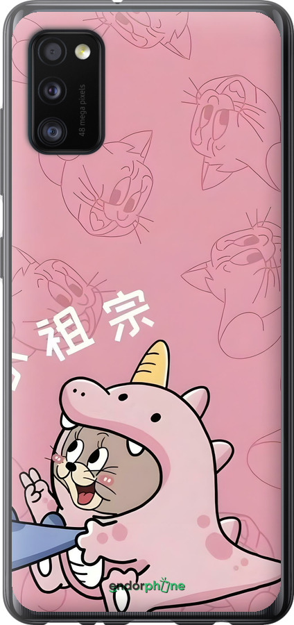 2D пластиковый чехол Том и джерри 2 для Samsung Galaxy A41 A415F - 6359t-1886 изображение 