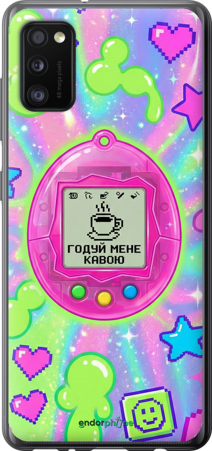 2D пластиковый чехол Y2K Aesthetic Retro Pet: Годуй мене кавою для Samsung Galaxy A41 A415F - 6784t-1886 изображение 