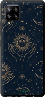 TPU чехол Celestial Harmony: Sun & Moon Gold Mystic Pattern для Samsung Galaxy A42 A426B - 6778b-2098 изображение 