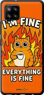 TPU чохол 'Funny Cat' для Samsung Galaxy A42 A426B зображення 5