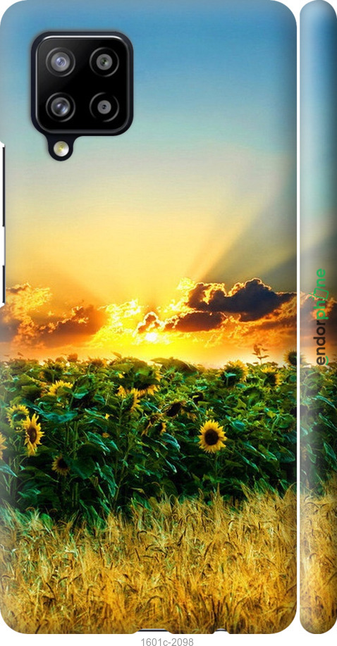 

3D пластиковий матовий чохол "Україна" для Samsung Galaxy A42 A426B