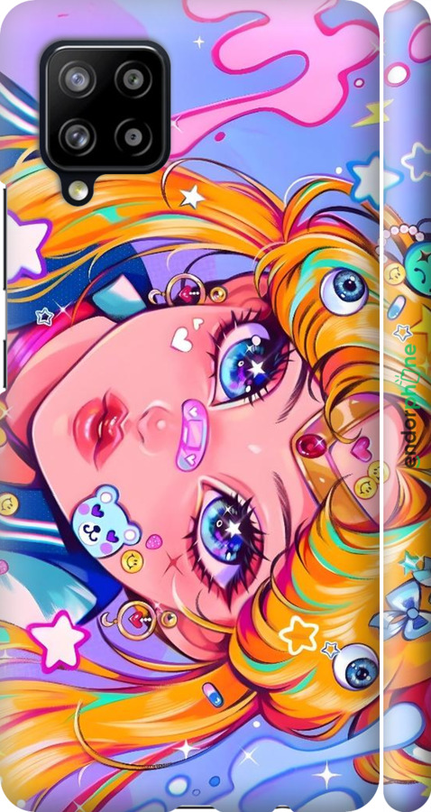 3D пластиковий матовий чехол Сейлор Мун 4 для Samsung Galaxy A42 A426B - 6353m-2098 изображение 