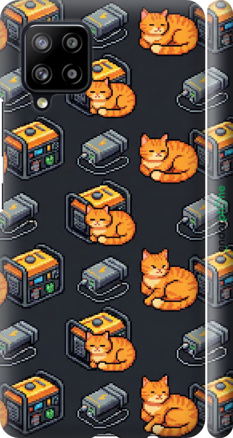 3D пластиковый матовый чехол Autonomous Zone для Samsung Galaxy A42 A426B - 6771m-2098 изображение 