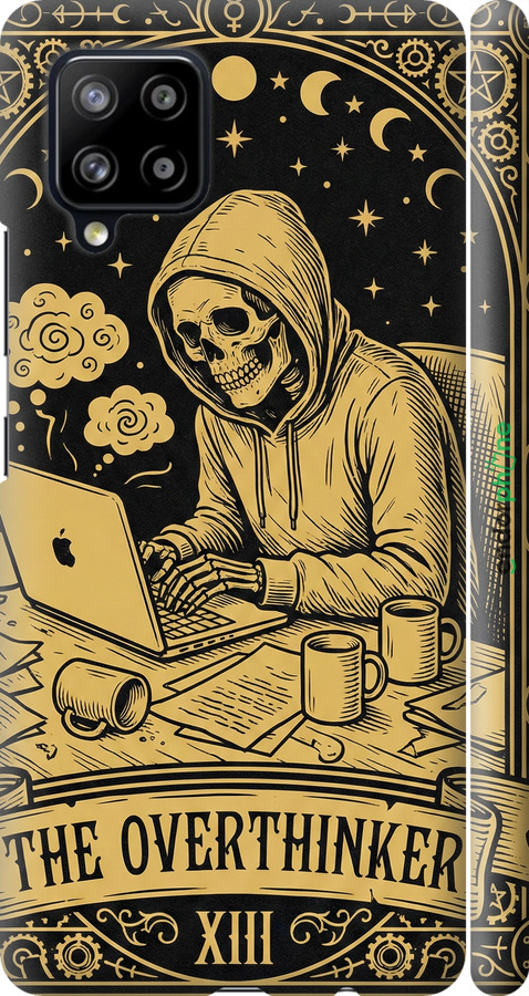3D пластиковий матовий чехол The Overthinker для Samsung Galaxy A42 A426B - 6774m-2098 изображение 