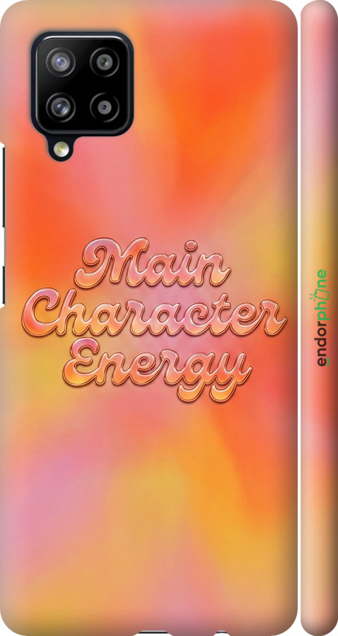 3D пластиковый матовый чехол Aura Gradient Main Character Energy Aesthetic Y2K для Samsung Galaxy A42 A426B - 6783m-2098 изображение 