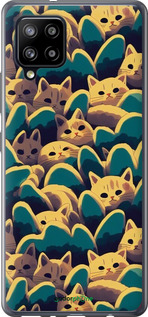 2D пластиковий чехол Із зображенням котиків для Samsung Galaxy A42 A426B - 6429t-2098 изображение 