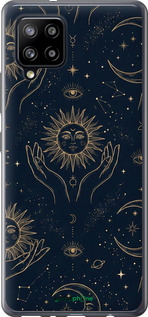 2D пластиковый чехол 'Celestial Harmony: Sun & Moon Gold Mystic Pattern' для Samsung Galaxy A42 A426B изображение 11