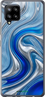 Силиконовый чехол Liquid Chrome для Samsung Galaxy A42 A426B - 6781u-2098 изображение 