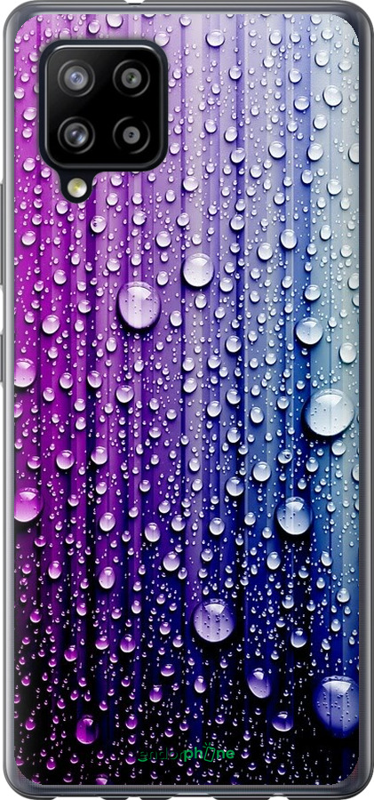 

Силіконовий чохол "Краплини води" для Samsung Galaxy A42 A426B, Синій