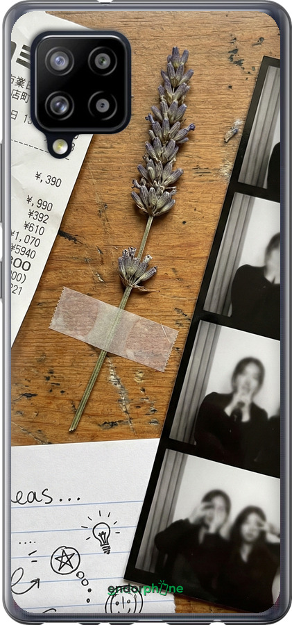 Силиконовый чехол Aesthetic Scrapbook Collage для Samsung Galaxy A42 A426B - 6773u-2098 изображение 