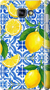 3D пластиковый матовый чехол Grocery Girl Italian Summer для Samsung Galaxy A5 (2016) A510F - 6766m-158 изображение 