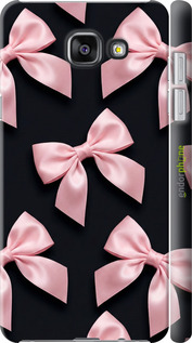 3D пластиковый глянцевый чехол 'Coquette Ribbons Dark Coquette' для Samsung Galaxy A5 (2016) A510F изображение 4