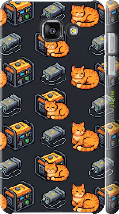 3D пластиковый глянцевый чехол Autonomous Zone для Samsung Galaxy A5 (2016) A510F - 6771c-158 изображение 