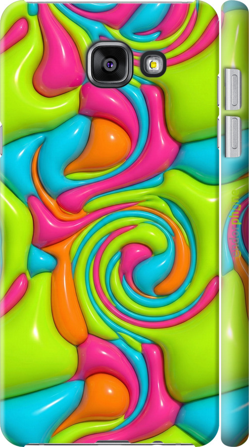 3D пластиковый глянцевый чехол Y2K Jelly Dream для Samsung Galaxy A5 (2016) A510F - 6780c-158 изображение 