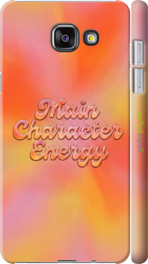 3D пластиковый матовый чехол Aura Gradient Main Character Energy Aesthetic Y2K для Samsung Galaxy A5 (2016) A510F - 6783m-158 изображение 