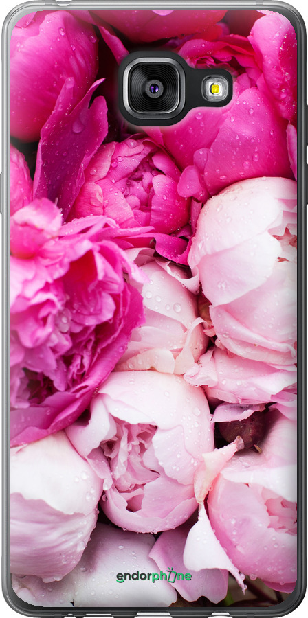 

Silikoni cover "Vaaleanpunaiset pionit" for Samsung Galaxy A5 (2016) A510F, Vaaleanpunainen