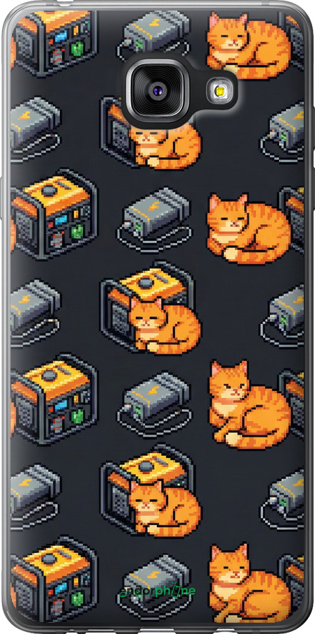 Силиконовый чехол Autonomous Zone для Samsung Galaxy A5 (2016) A510F - 6771u-158 изображение 