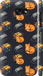 3D пластиковый глянцевый чехол 'Autonomous Zone' для Samsung Galaxy A5 (2017) изображение 5