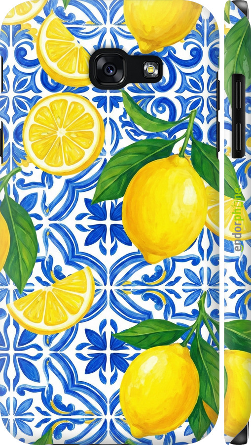 3D пластиковый матовый чехол Grocery Girl Italian Summer для Samsung Galaxy A5 (2017) - 6766m-444 изображение 