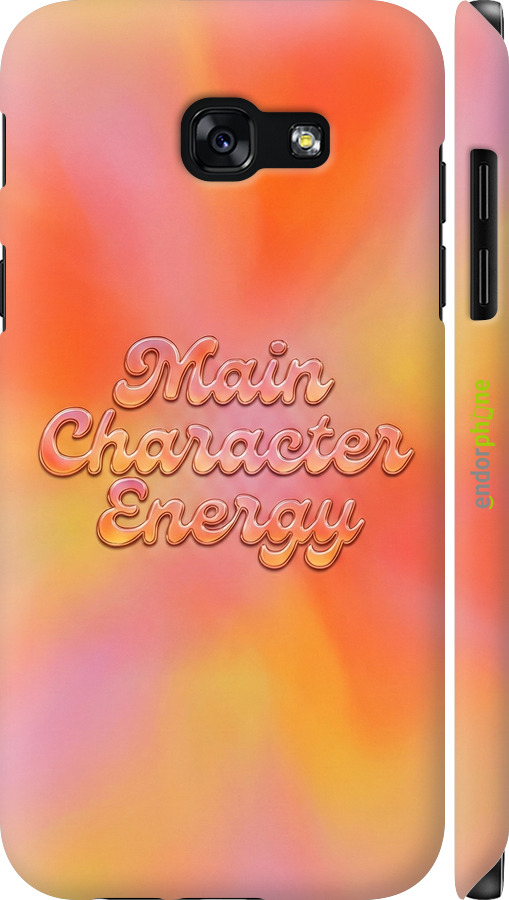 3D пластиковый глянцевый чехол Aura Gradient Main Character Energy Aesthetic Y2K для Samsung Galaxy A5 (2017) - 6783c-444 изображение 
