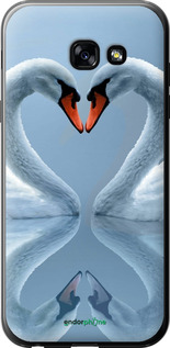 2D пластиковый чехол Лебеди для Samsung Galaxy A5 (2017) - 6007t-444 изображение 