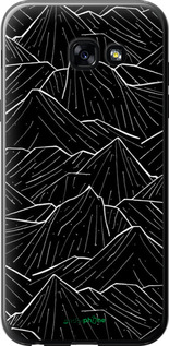 Силиконовый чехол С изображением Темных гор для Samsung Galaxy A5 (2017) - 6489u-444 изображение 
