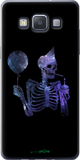 Силиконовый чехол Скелетное искусство для Samsung Galaxy A5 A500H - 6536u-73 изображение 